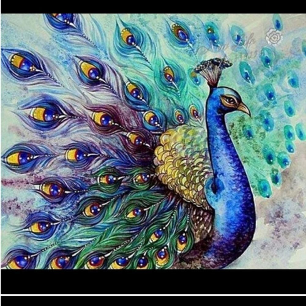 5D Diamond Gem Full Canvas Painting Arts and Crafts (PAD1)